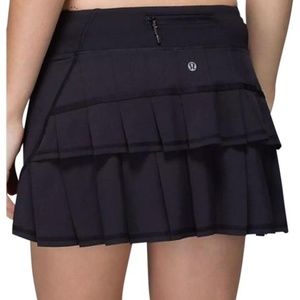 Lululemon Pace Setter Skirt 6 TALL Black